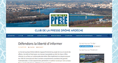 Desktop Screenshot of clubdelapresse2607.fr
