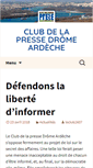 Mobile Screenshot of clubdelapresse2607.fr